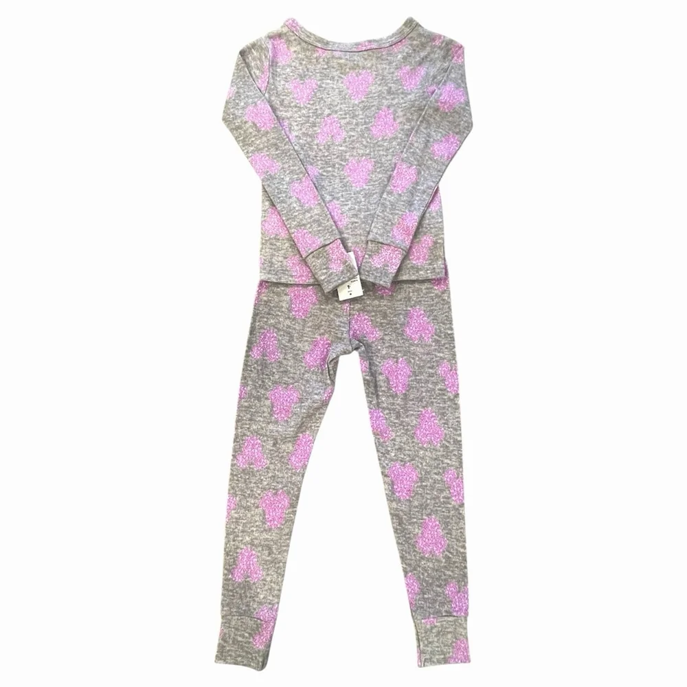 Lot 2 Pair Disney Size 4 Minnie Mouse Pajama Sets It Can’t be Morning Yet New
